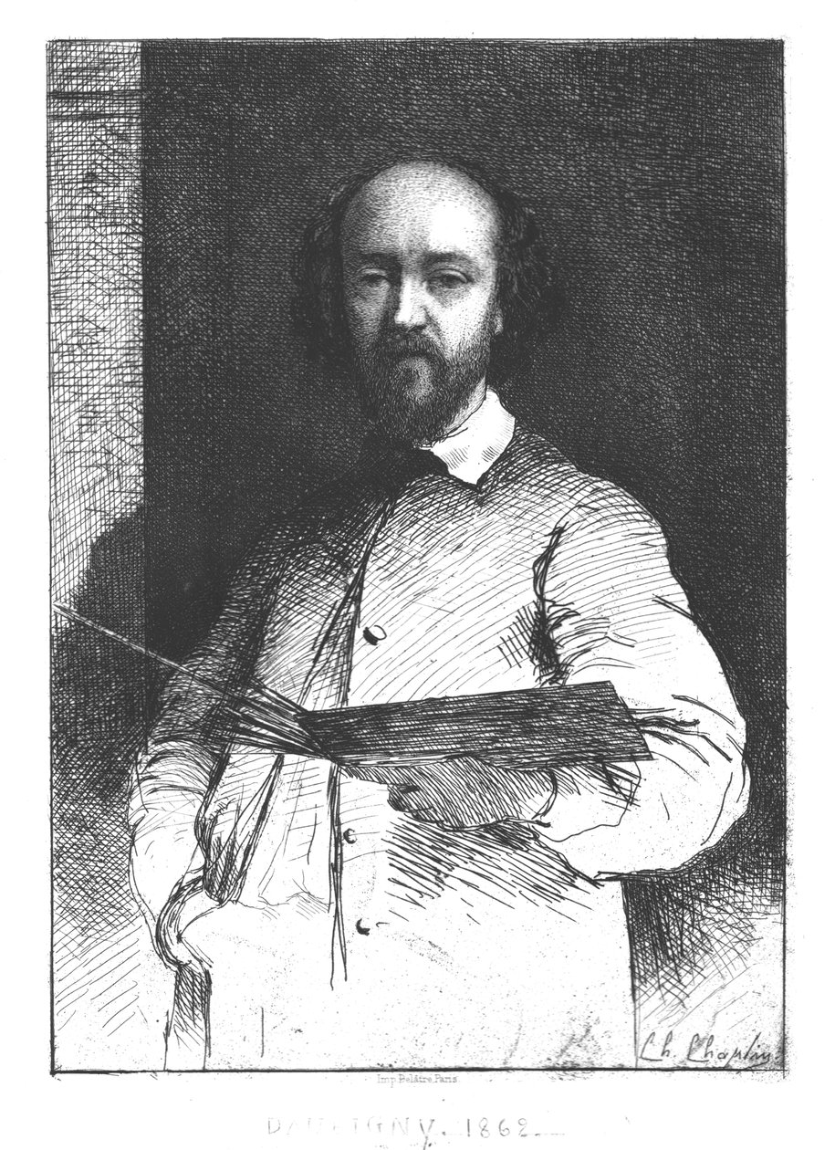 Charles François Daubigny, 1862. autorstwa Unbekannt