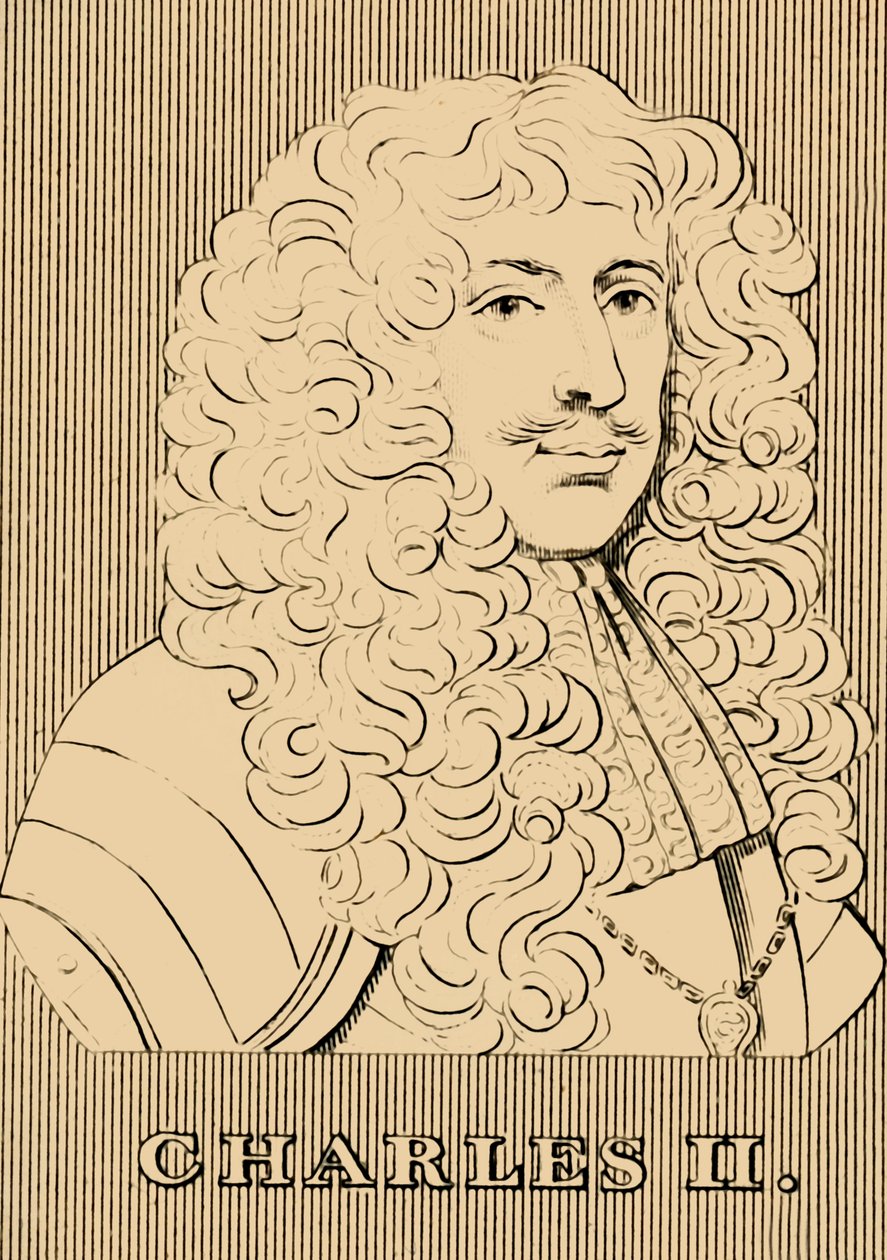 Karol II, 1630-1685, 1830. autorstwa Unbekannt