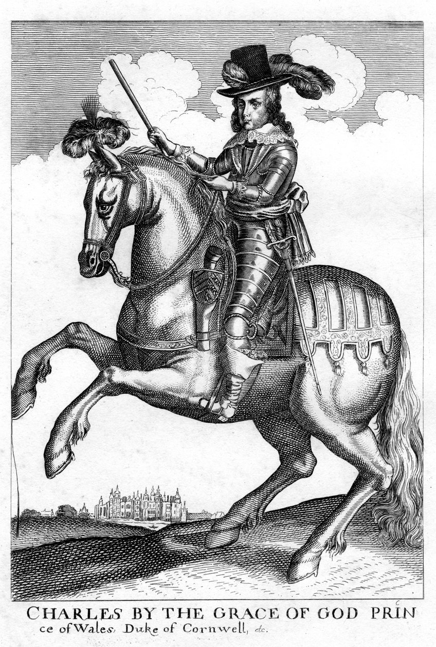 Karol II z Anglii, XVII wiek autorstwa Unbekannt