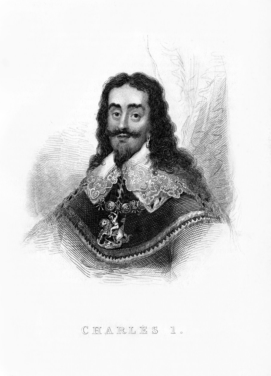 Charles I, King of England, Scotland, and Ireland, 19th century autorstwa Unbekannt