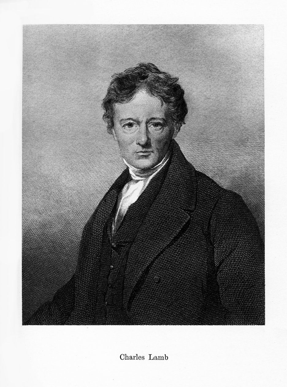 Charles Lamb, eseista angielski, XIX w. autorstwa Unbekannt