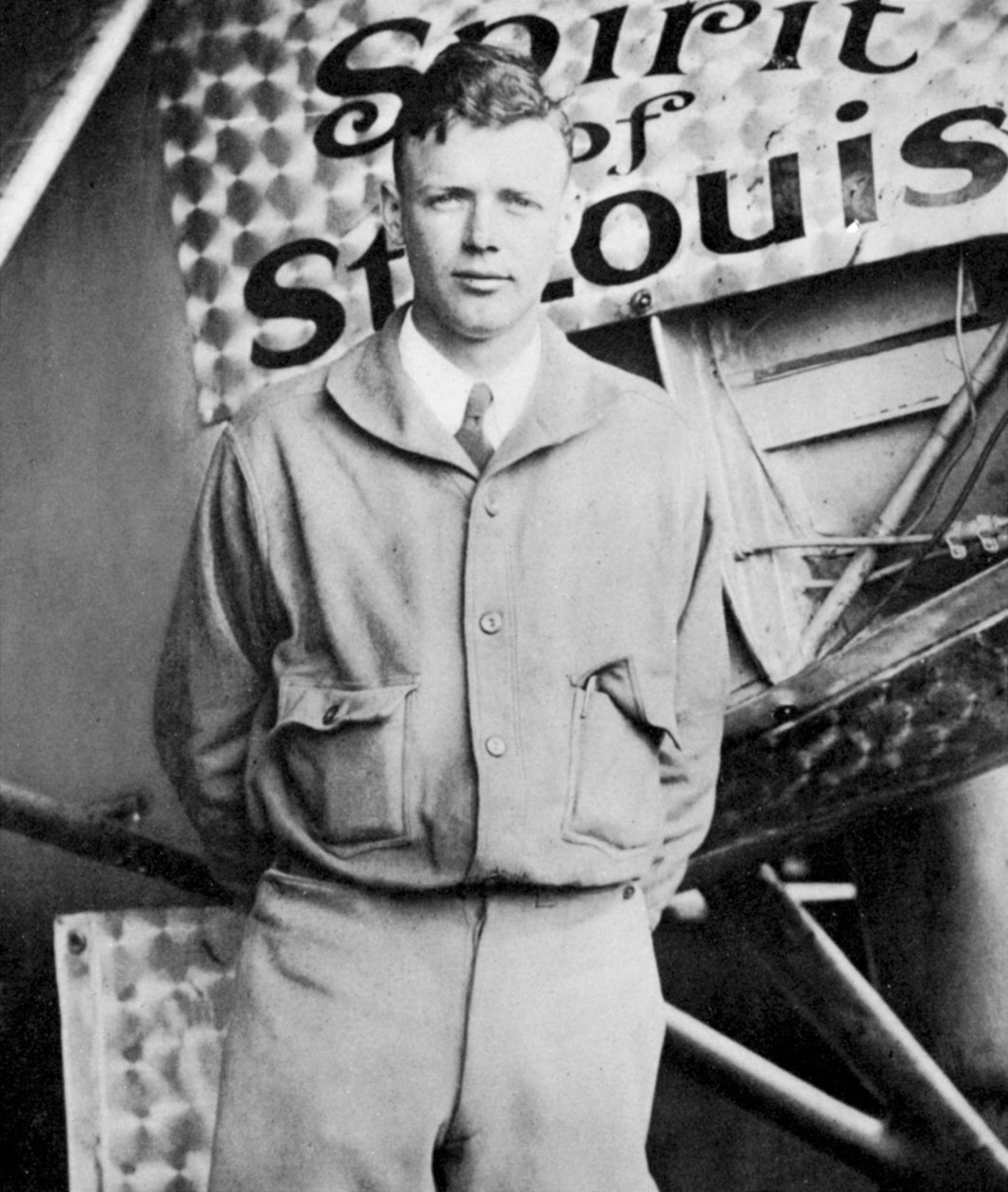 Charles Lindbergh, bijący rekordy lotnik, 1927 autorstwa Unbekannt