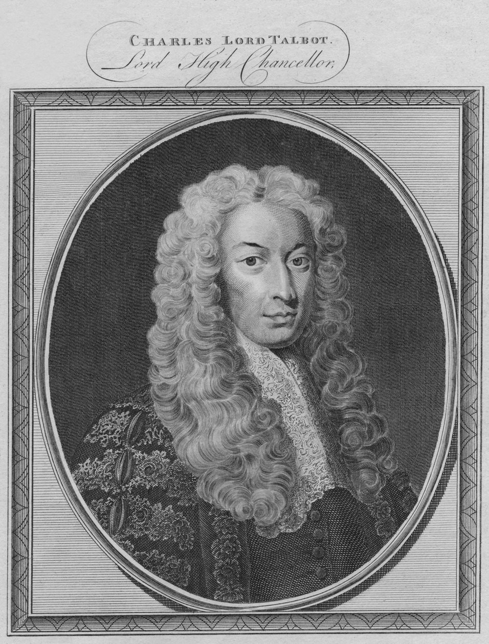 Charles Lord Talbot, Lord Wielki Kanclerz, 1786. autorstwa Unbekannt