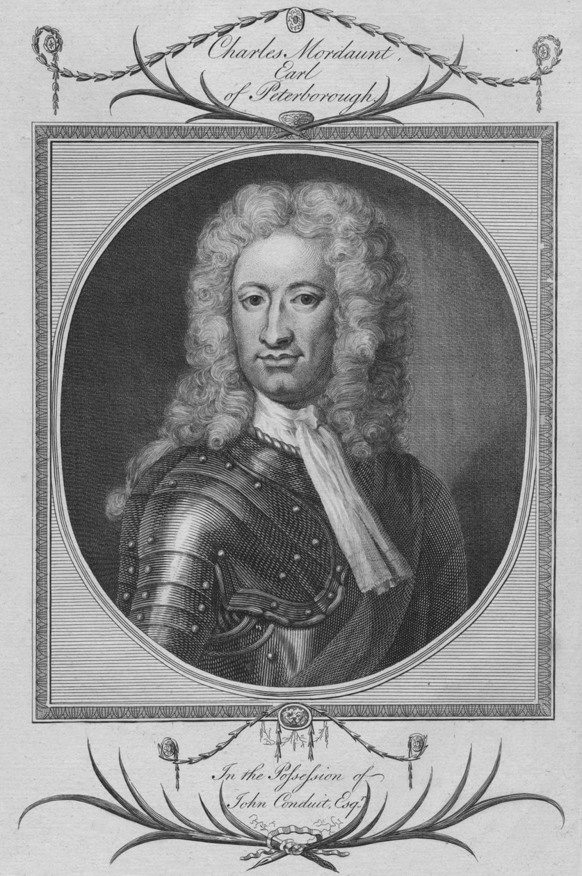 Charles Mordaunt, hrabia Peterborough, 1784. autorstwa Unbekannt