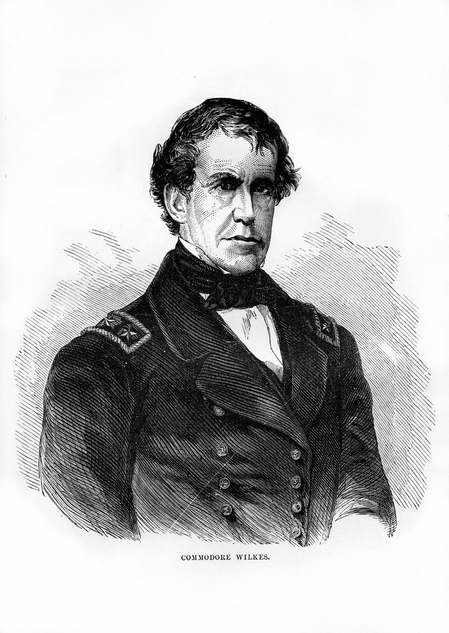 Charles Wilkes, amerykański oficer marynarki i badacz, 1872 autorstwa Unbekannt