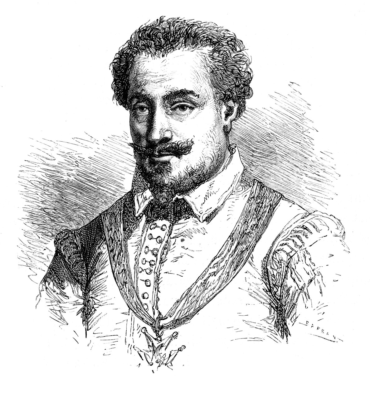 Karol Lotaryński, książę Mayenne, 1554-1611 autorstwa Unbekannt