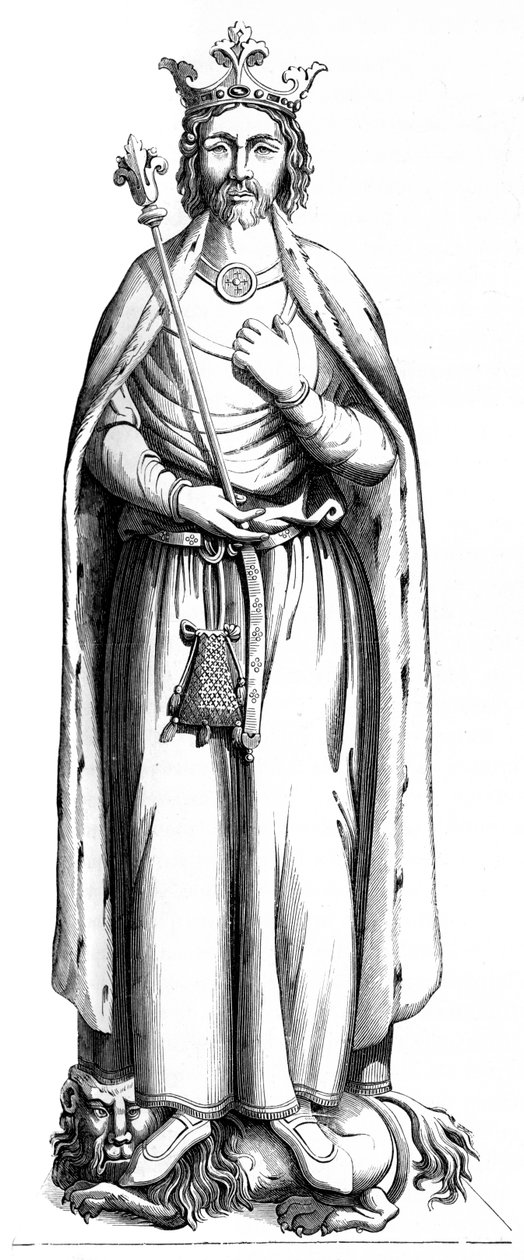Karol Prosty 879-929, XVI wiek 1849 autorstwa Unbekannt