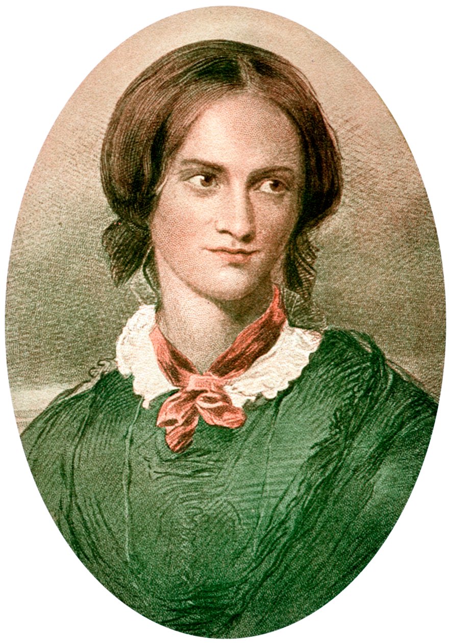 Charlotte Bronte 1816-1855, angielska powieściopisarka, 1908-1909 autorstwa Unbekannt