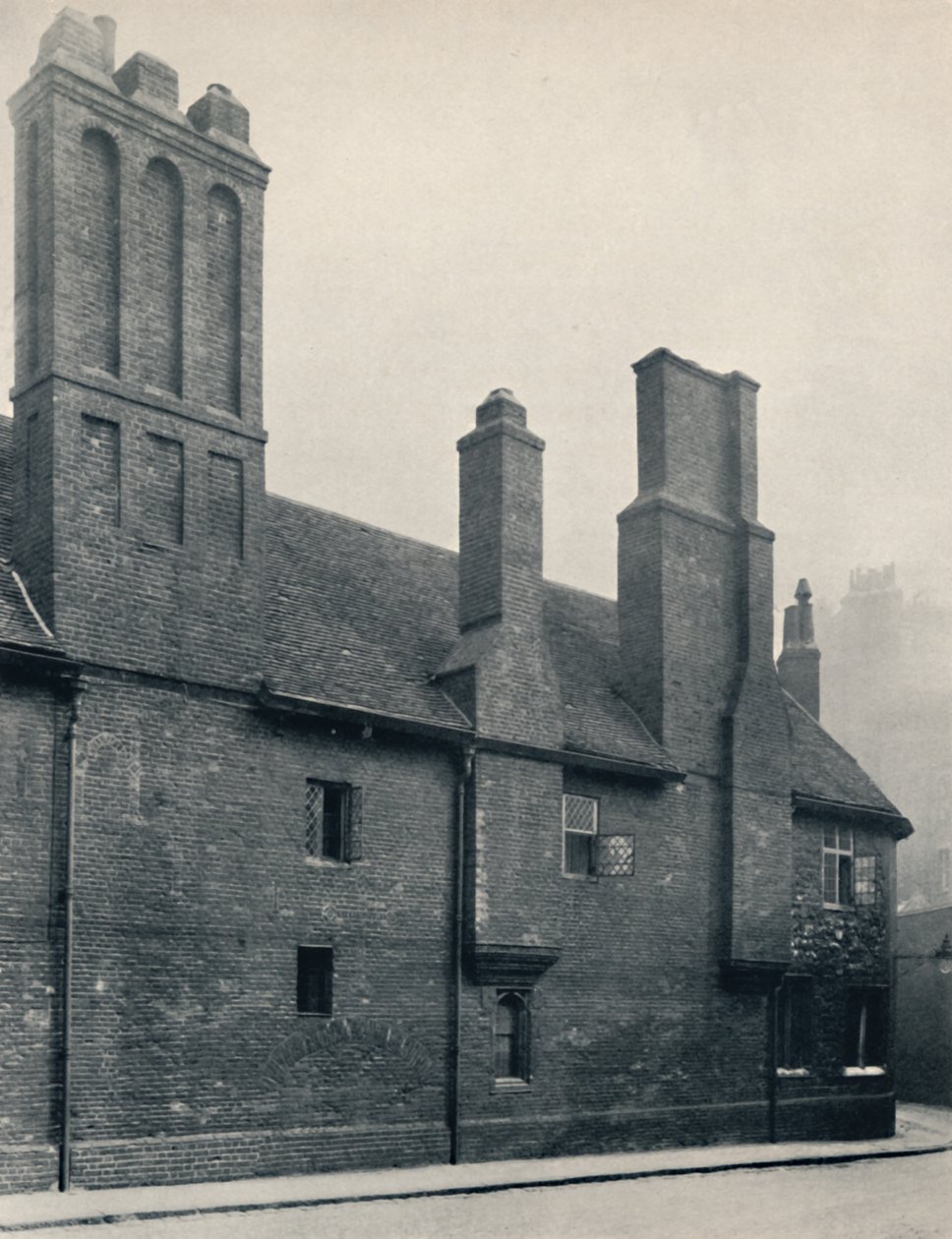 Kartuzja. Pralnia Court, Zewnątrz, Front Zachodni, 1925 autorstwa Unbekannt
