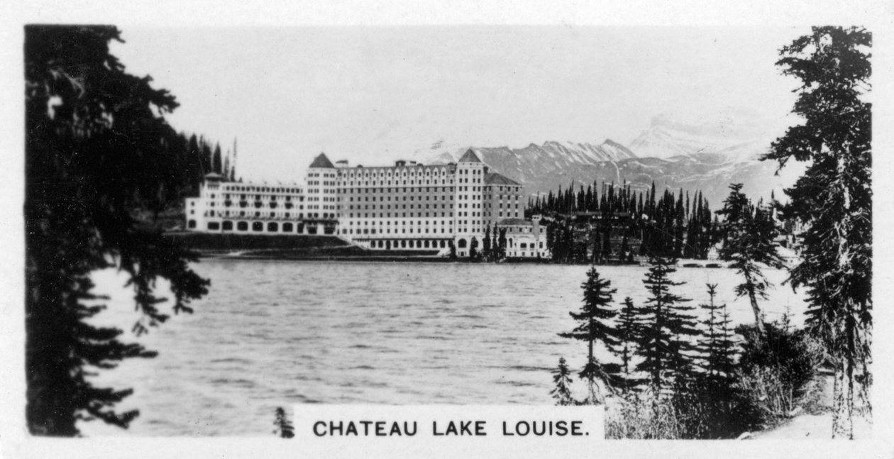 Chateau Lake Louise, Alberta, Kanada, ok. 1920 r. autorstwa Unbekannt