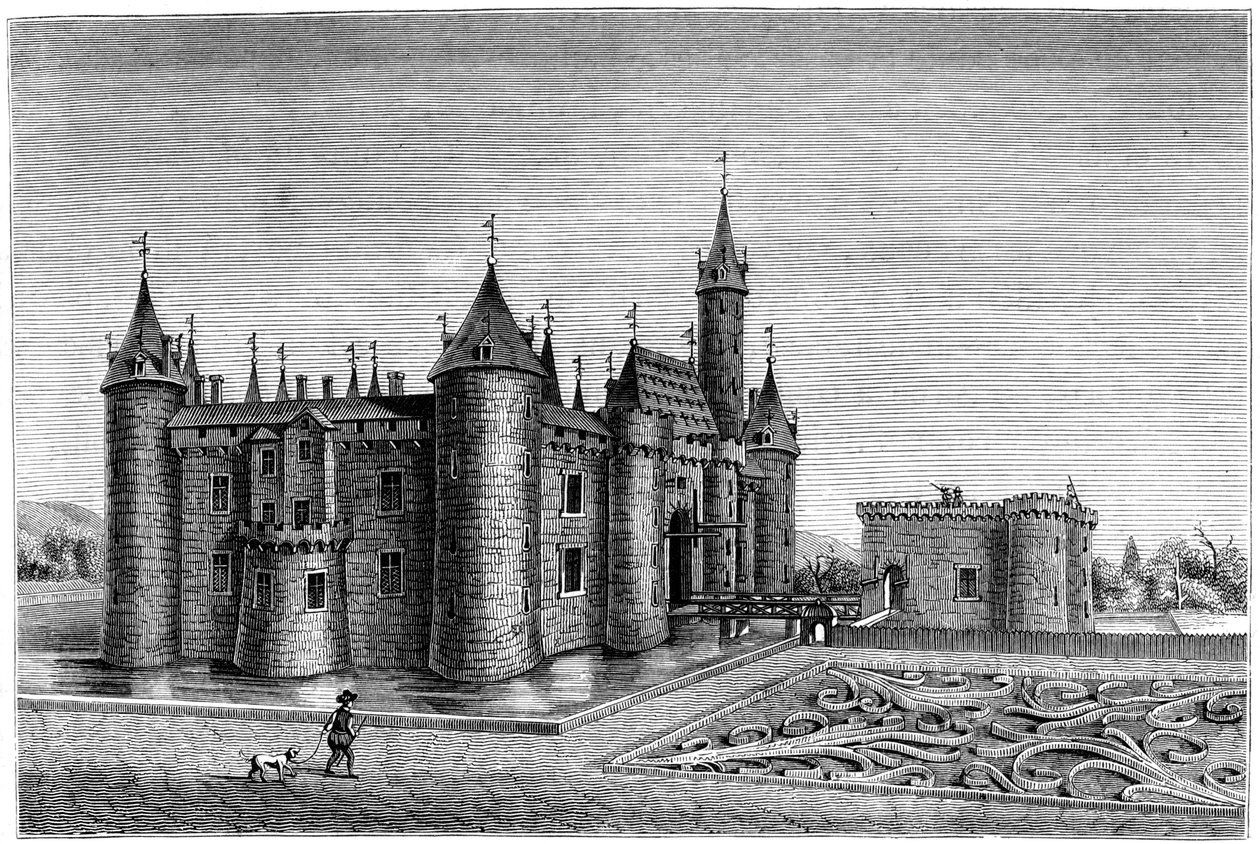 Chateau de Marcoussis, Paryż, Francja, XVII wiek 1849 autorstwa Unbekannt