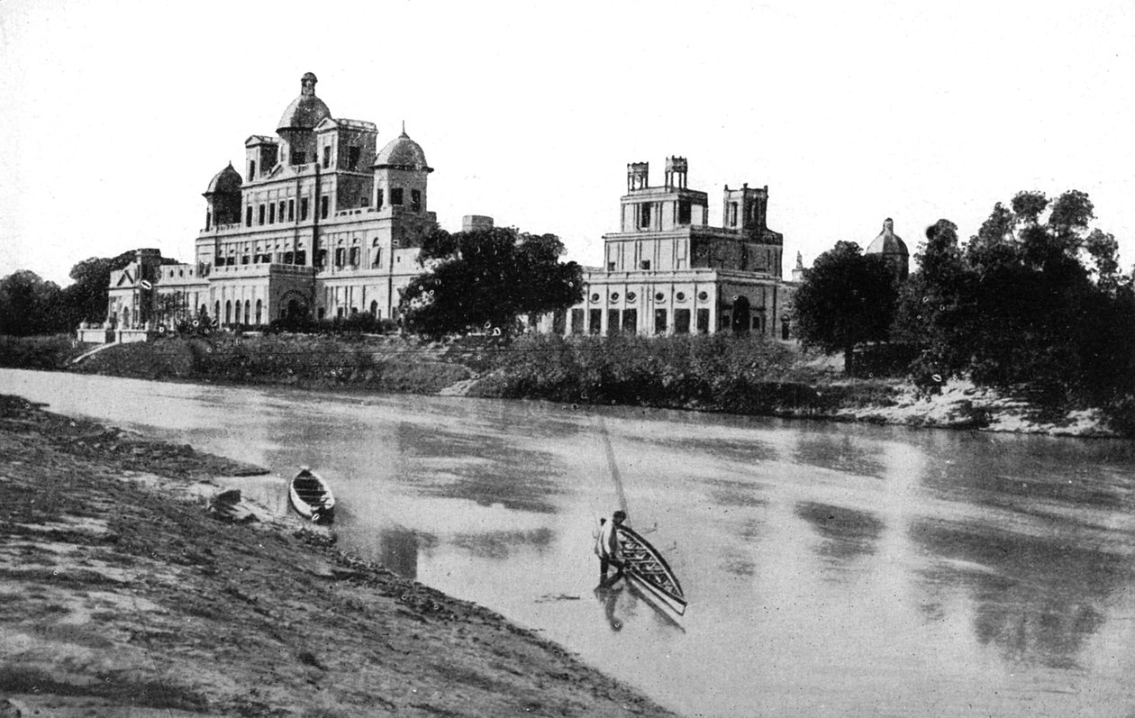 Pałac Chattar Manzil, Lucknow, Indie, XX wiek autorstwa Unbekannt