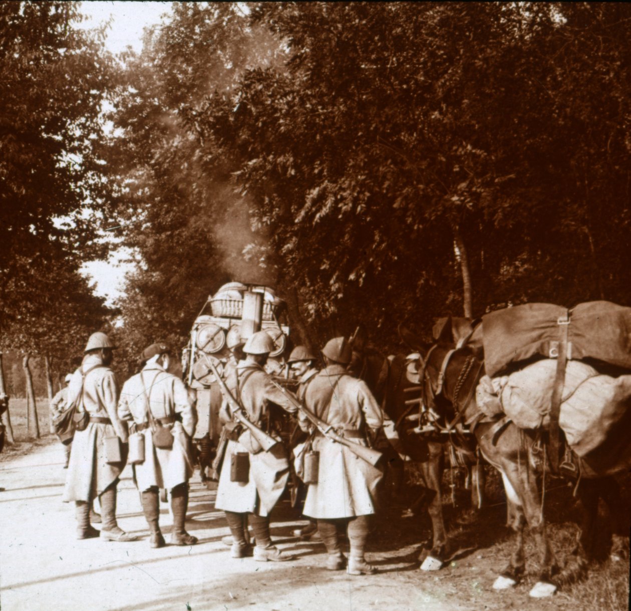Chavonne, Francja, c1914-c1918 autorstwa Unbekannt
