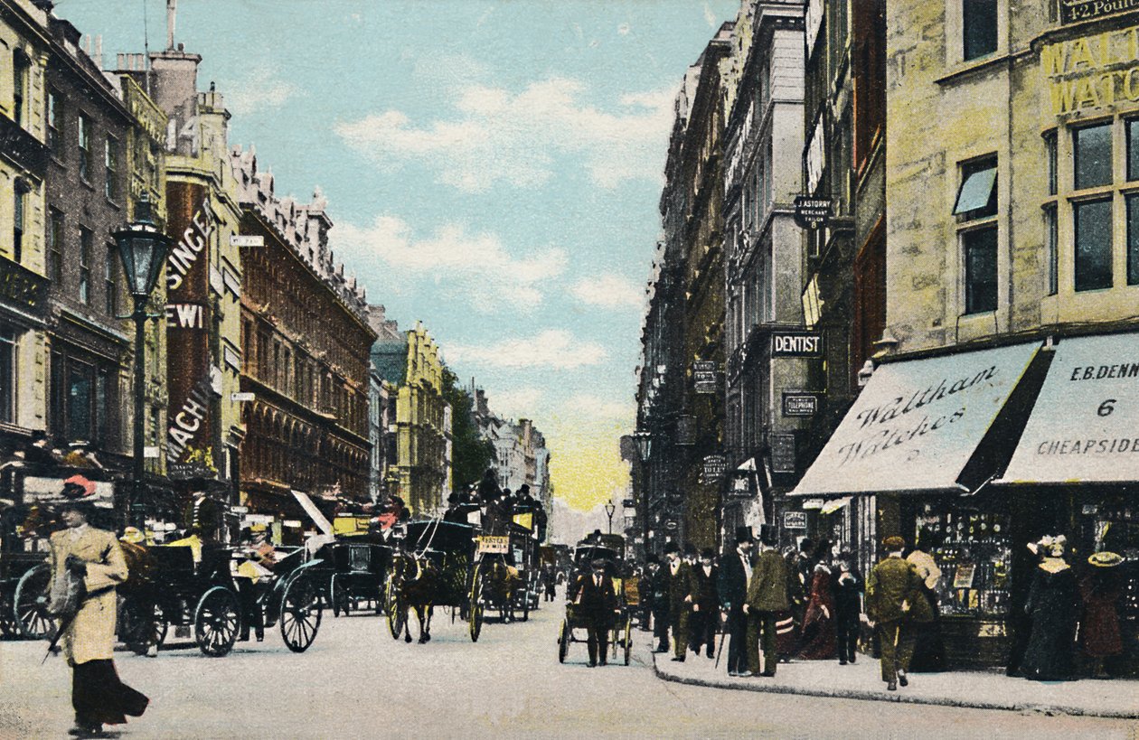 Tania strona. St Pauls koniec. Londyn, 1906. autorstwa Unbekannt