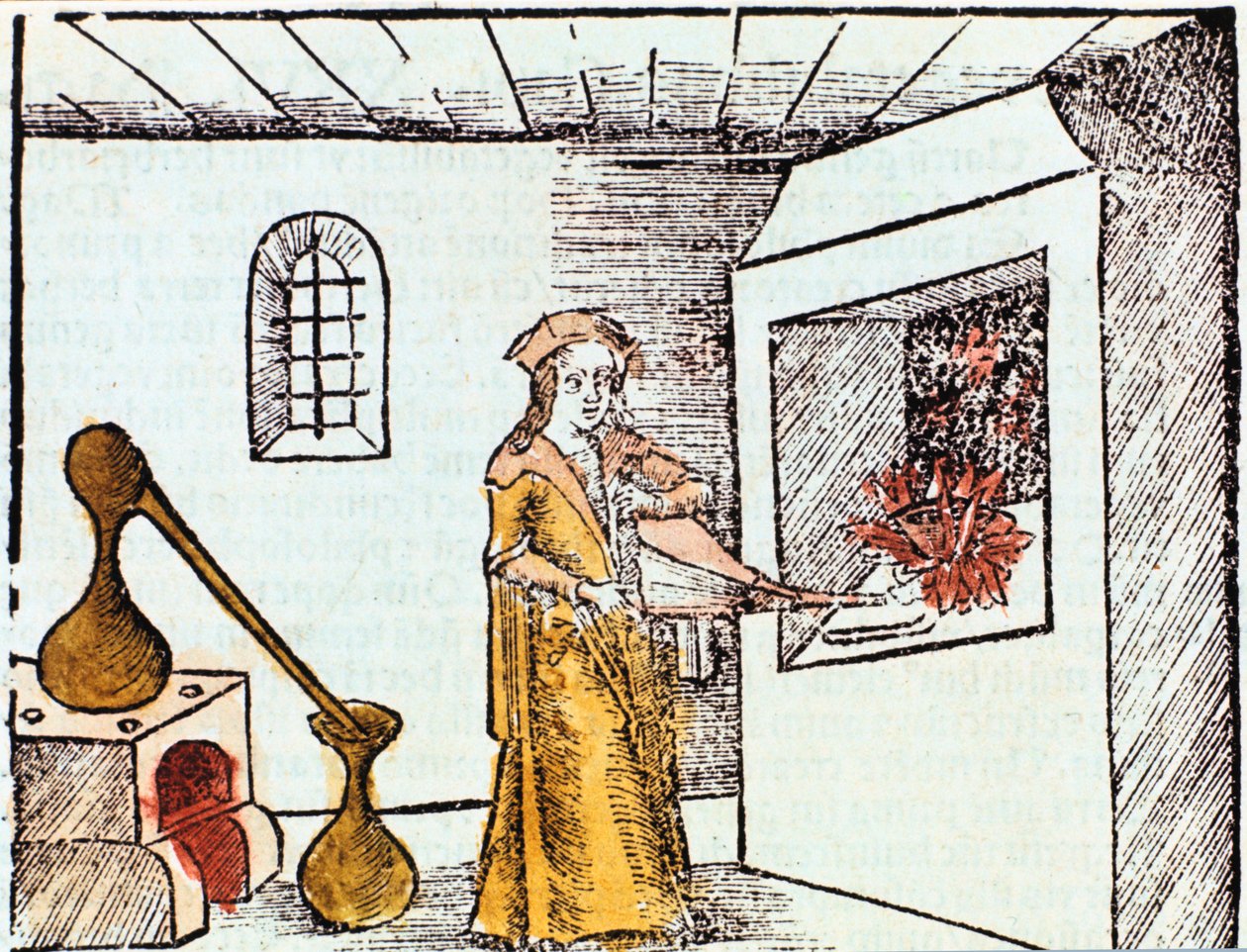 Chemik, 1508 autorstwa Unbekannt