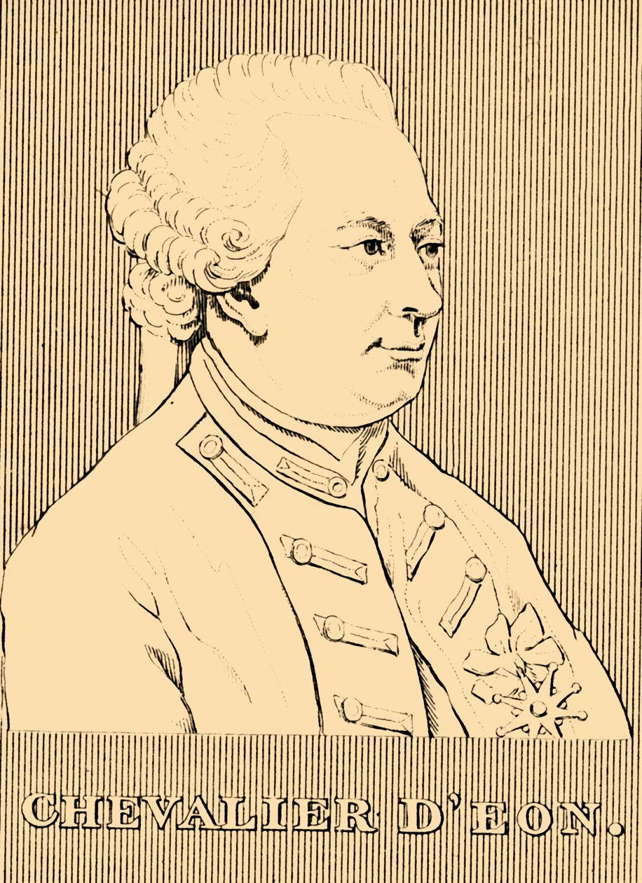 Kawaler DEon, 1728-1810, 1830. autorstwa Unbekannt