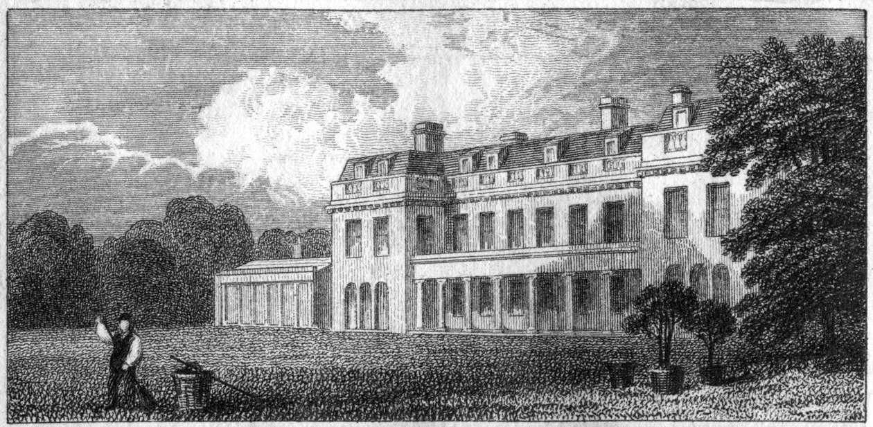 Chipstead Place, Sevenoaks, Kent, XIX w. autorstwa Unbekannt