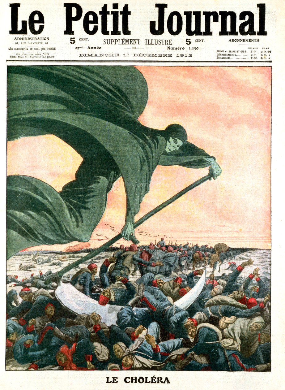 cholera, 1912 autorstwa Unbekannt