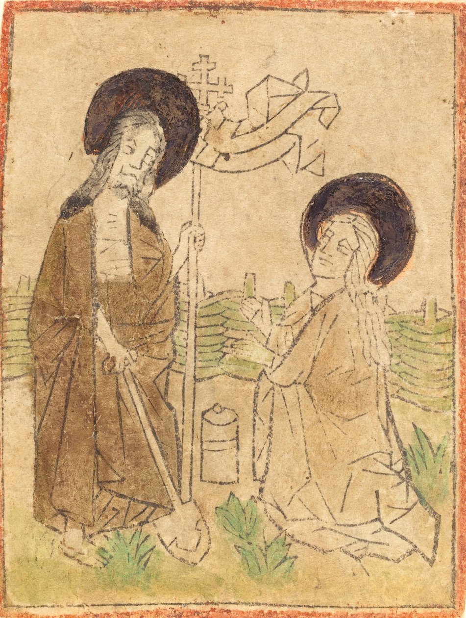 Chrystus ukazujący się Marii Magdalenie, 14601470. autorstwa Unbekannt