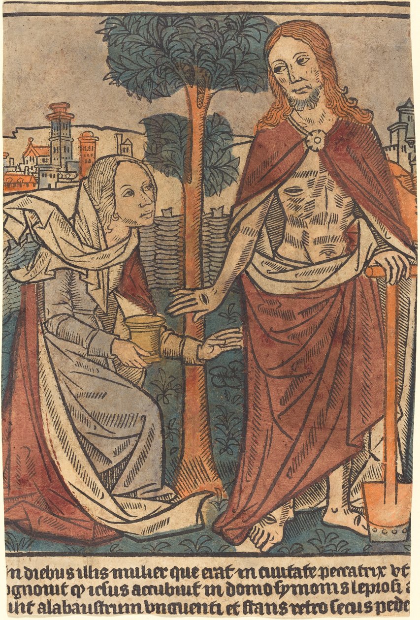 Chrystus ukazujący się Marii Magdalenie, c. 1500. autorstwa Unbekannt