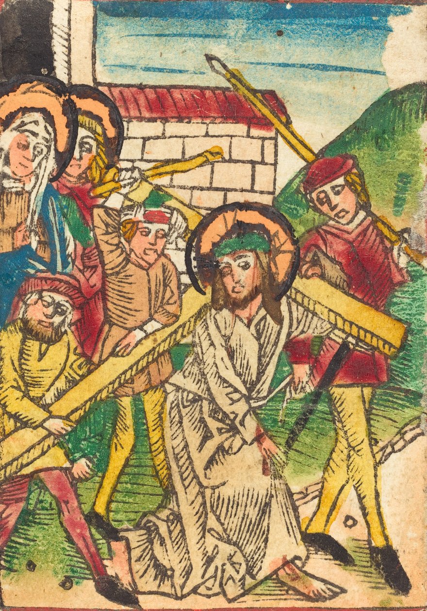 Chrystus niosący krzyż, ok. godz. 14701480. autorstwa Unbekannt