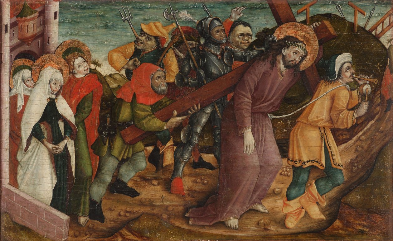 Chrystus niosący krzyż autorstwa Unbekannt