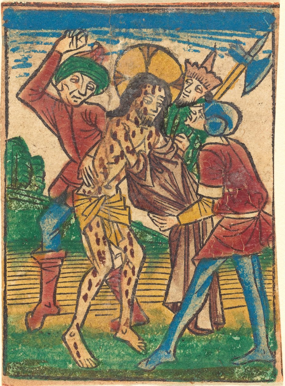 Chrystus obnażony, c. 1490. autorstwa Unbekannt