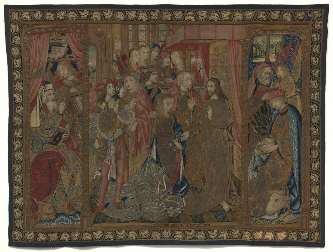 Chrystus i niewiasta przyłapana na cudzołóstwie, c. 15001599. autorstwa Unbekannt