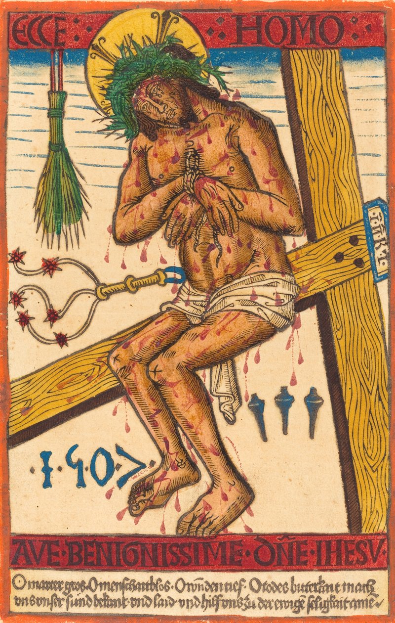 Chrystus jako Mąż Boleści, 1507. autorstwa Unbekannt