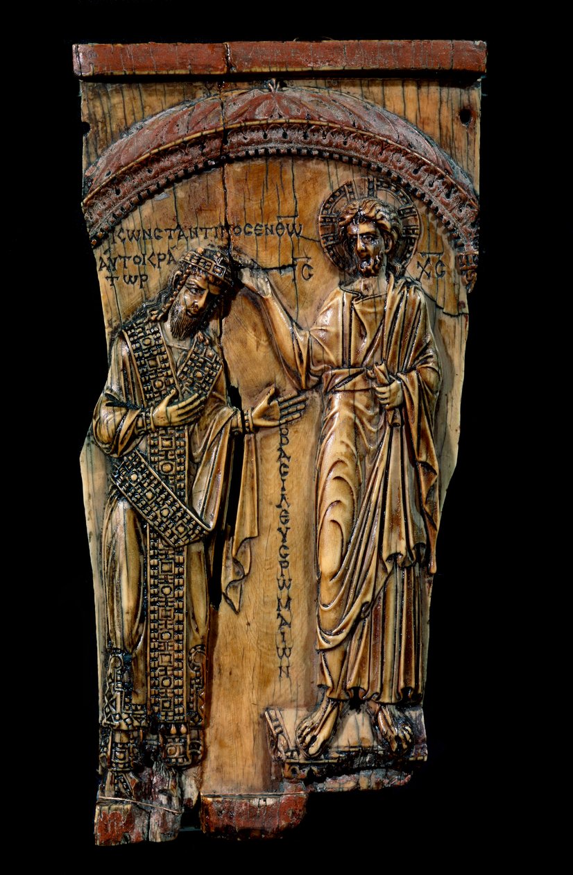 Chrystus koronujący cesarza Konstantyna VII, 945 autorstwa Unbekannt