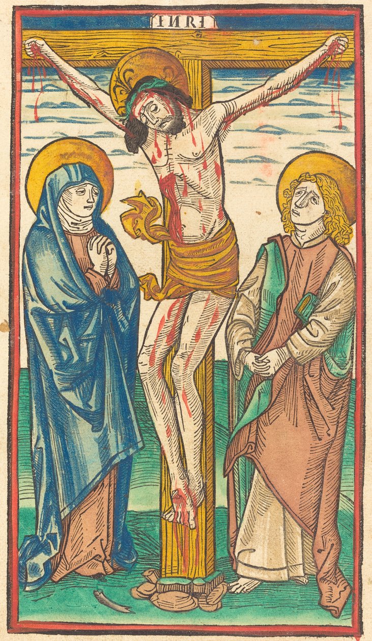 Chrystus na krzyżu, 1485. autorstwa Unbekannt