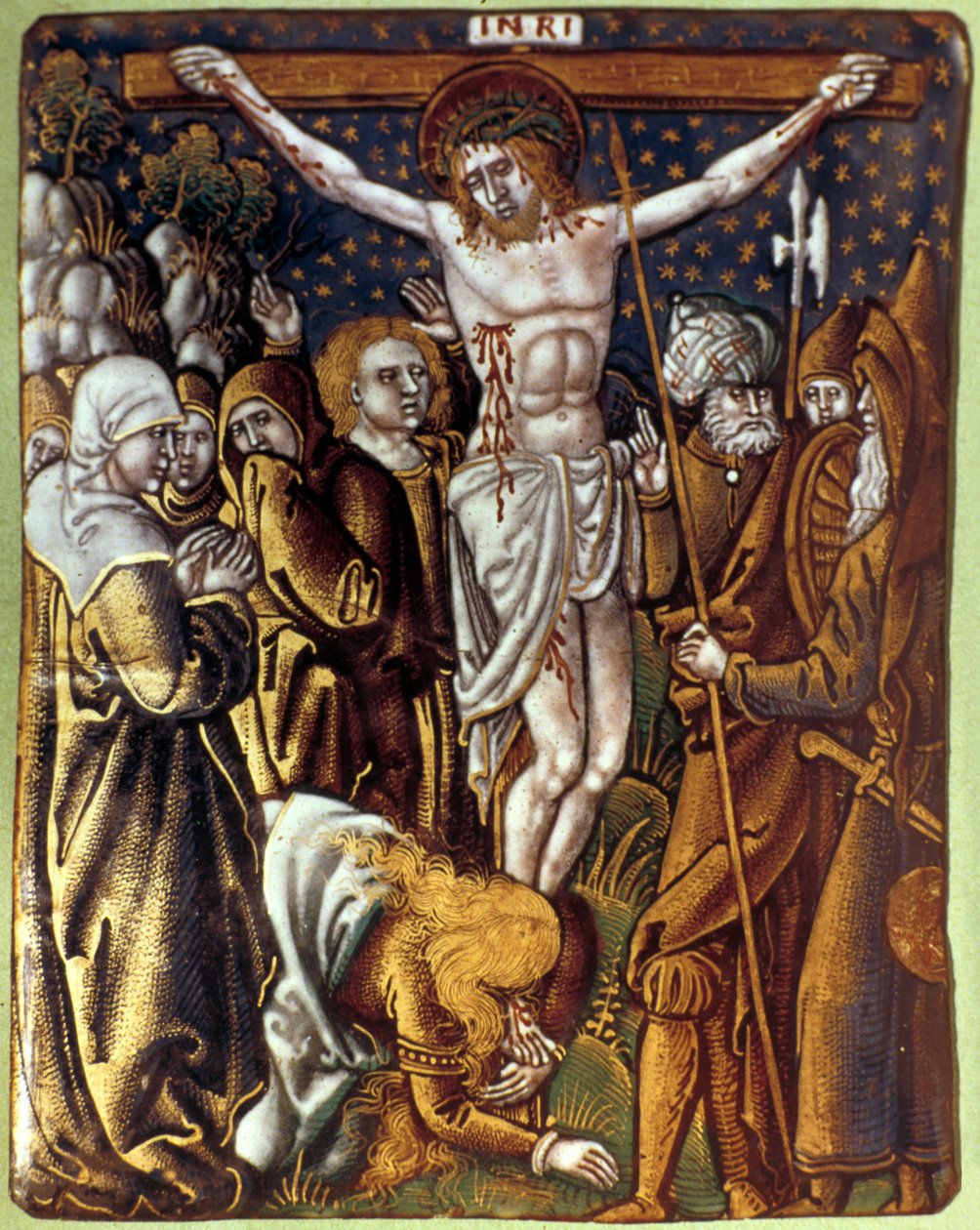 Chrystus na krzyżu, XVI wiek autorstwa Unbekannt