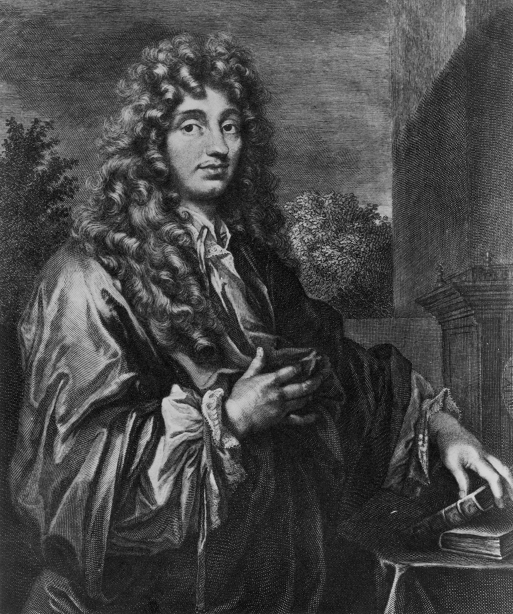 Christiaan Huygens, holenderski fizyk, c1670 autorstwa Unbekannt