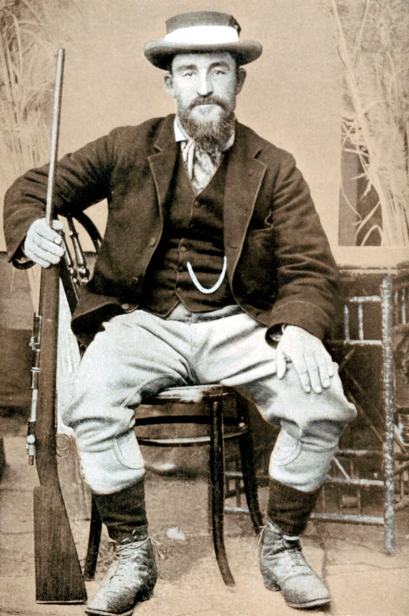Christiaan de Wet, burski żołnierz i polityk, ok. 1900 autorstwa Unbekannt