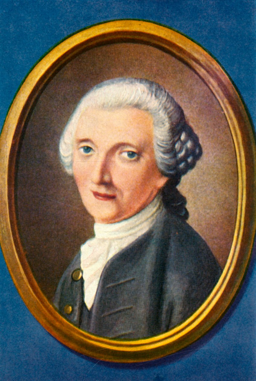 Christian Fürchtegott Gellert, 1933. autorstwa Unbekannt