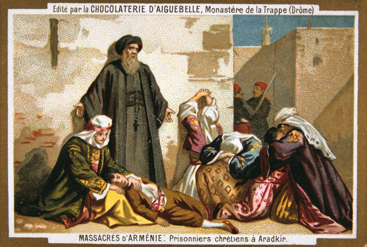Chrześcijańscy więźniowie w Aradkir, 1895 autorstwa Unbekannt