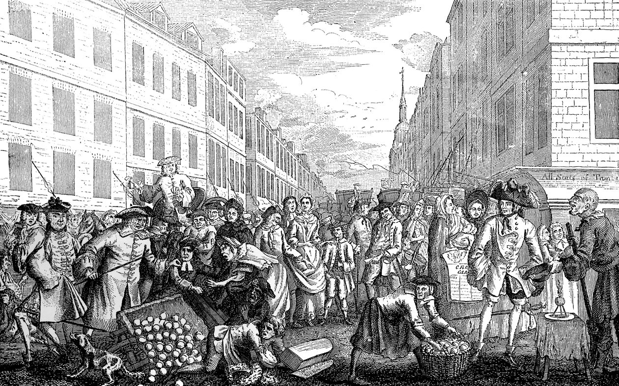 Gambolls bożonarodzeniowe, drugi dzień świąt, 1747 autorstwa Unbekannt