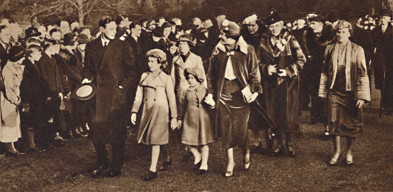 Świąteczny poranek, Sandringham, 1936, 1937 autorstwa Unbekannt