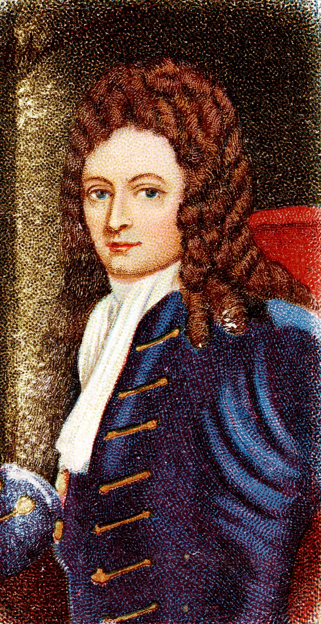 Christopher Wren, angielski architekt, matematyk i fizyk, początek XX wieku autorstwa Unbekannt