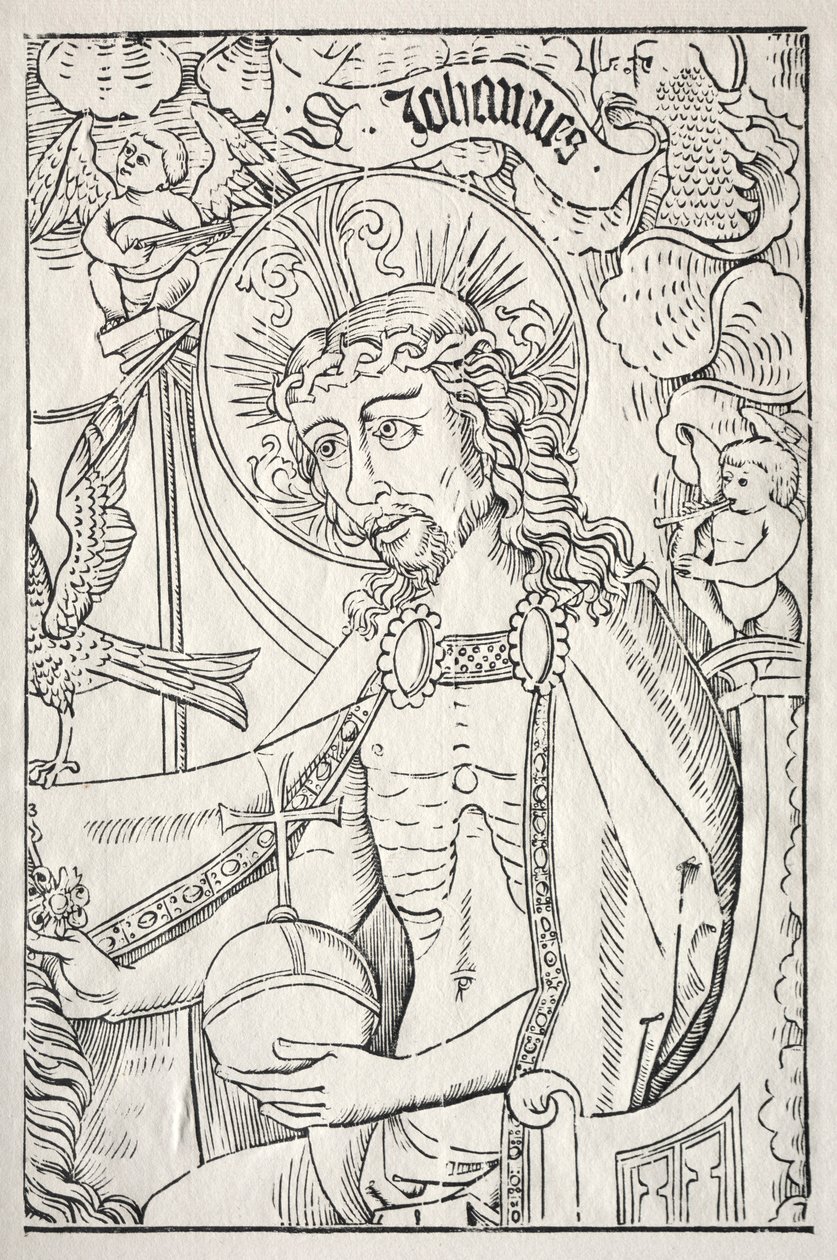 Chrystus w połowie długości, ok. 1480. autorstwa Unbekannt