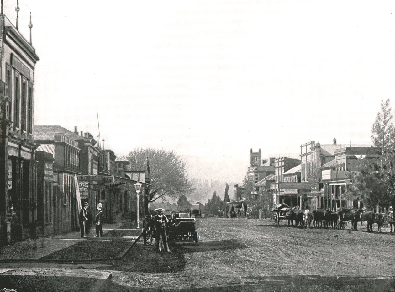 Church Street, Maritzburg, RPA, 1895. autorstwa Unbekannt