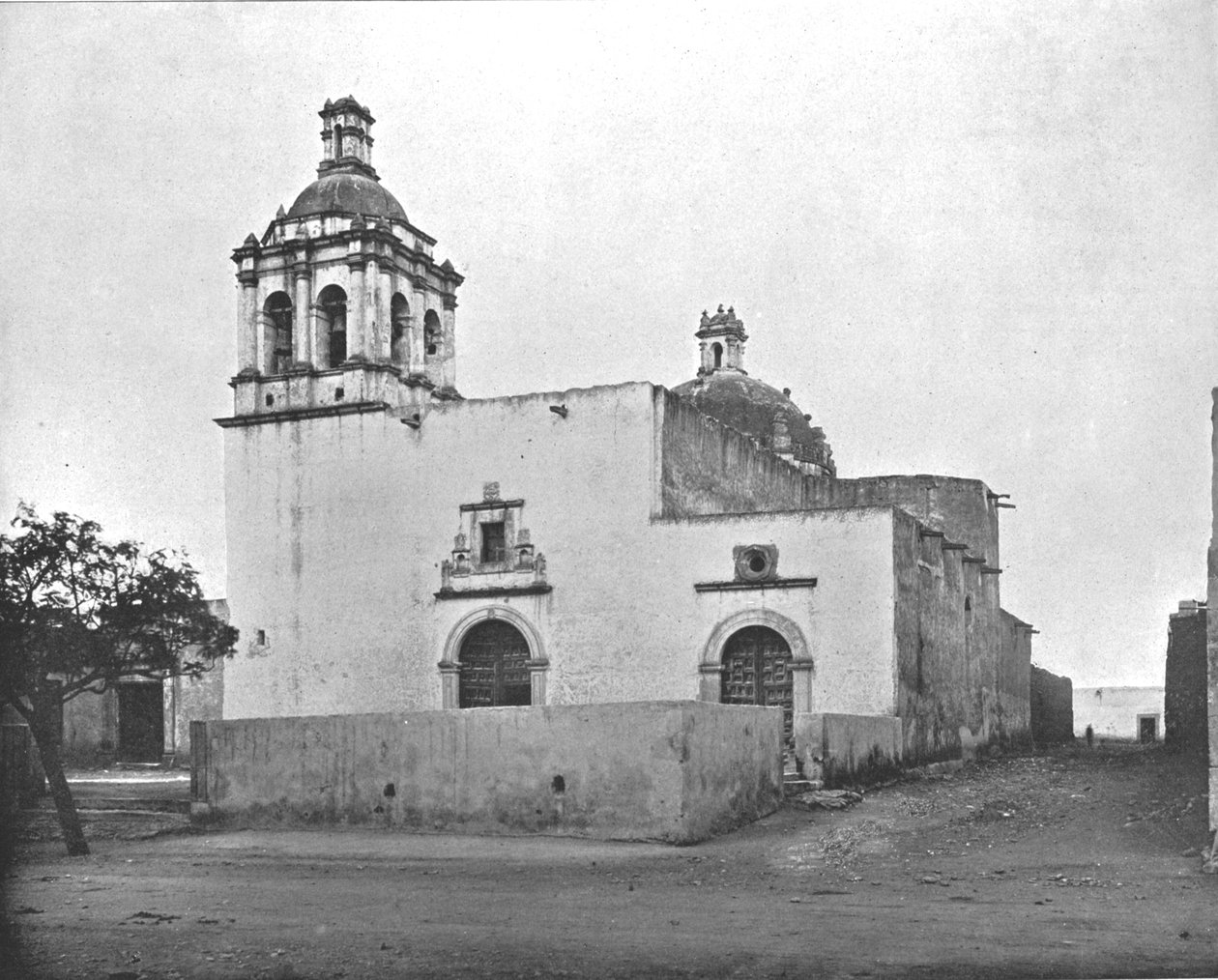 Kościół Guadalupe, Chihuahua, Meksyk, ok. 1900. autorstwa Unbekannt