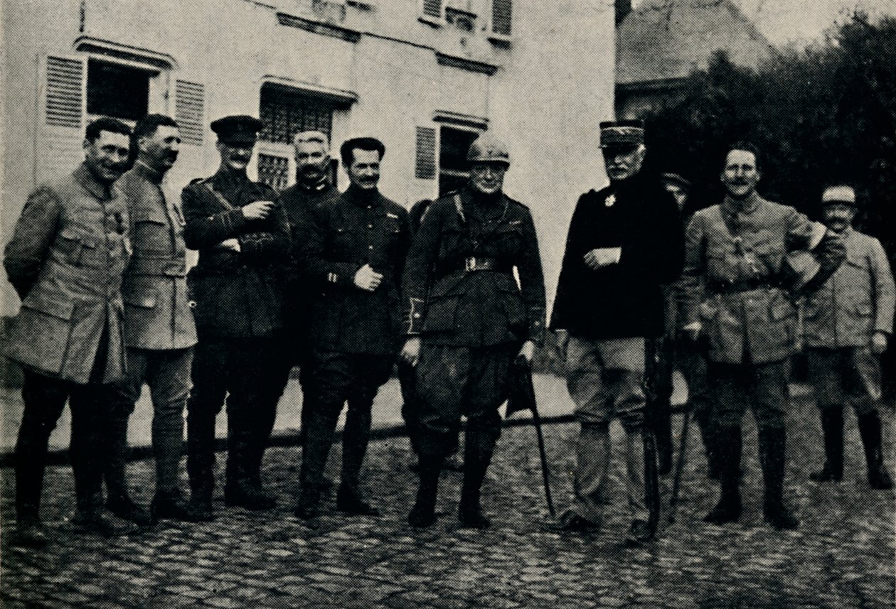 Churchill odwiedza pole bitwy pod Sommą, 1915, 1945. autorstwa Unbekannt