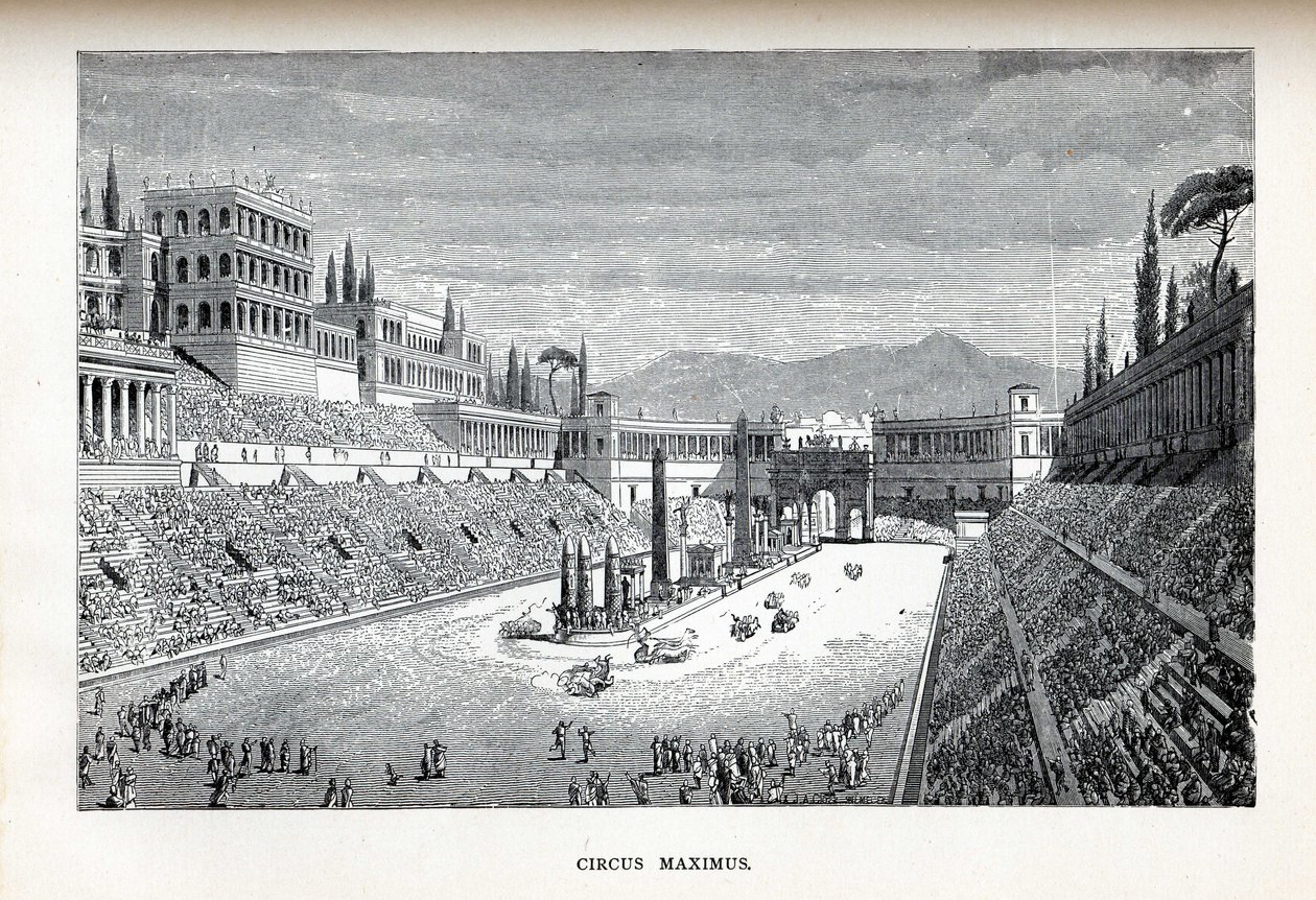 Cyrk Maximus, 1882 autorstwa Unbekannt