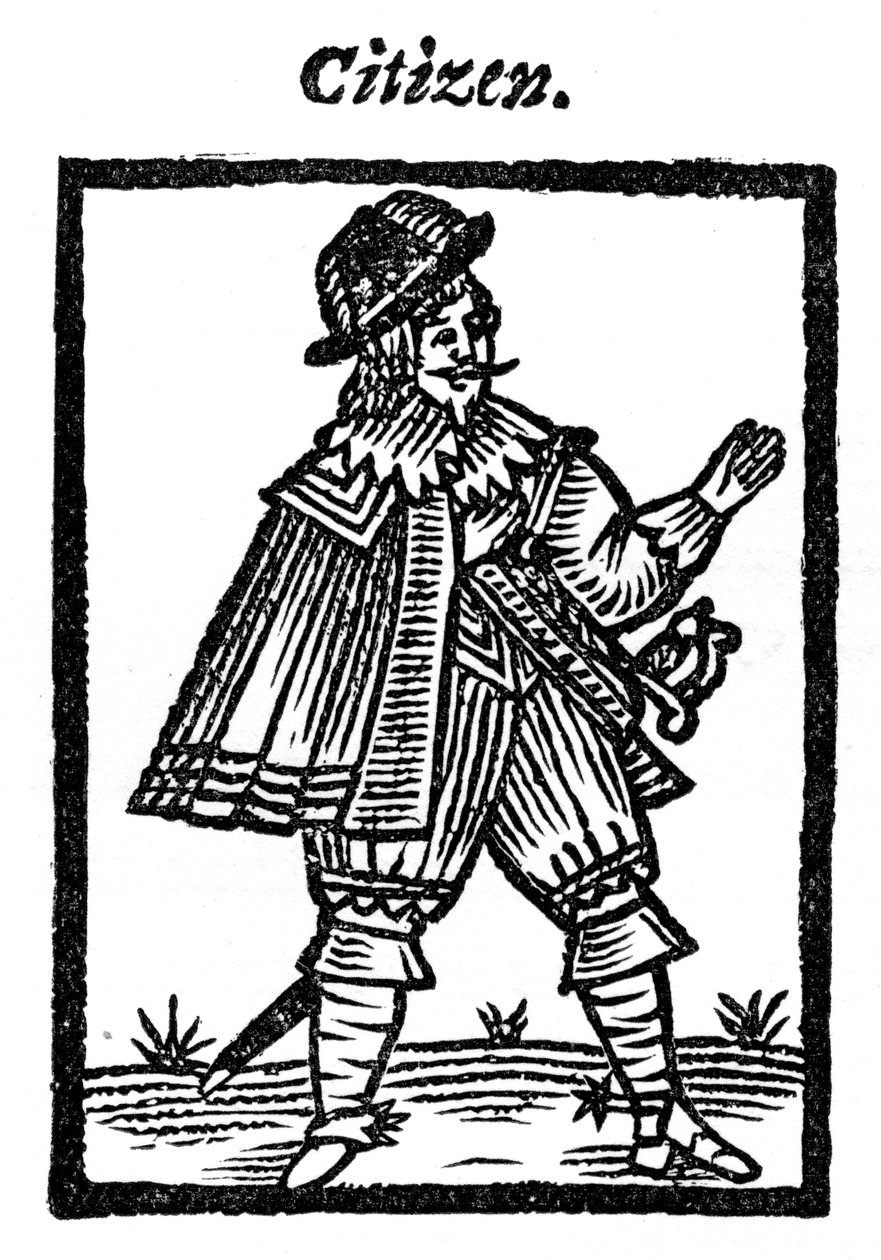 Obywatel, 1641, 1910 autorstwa Unbekannt