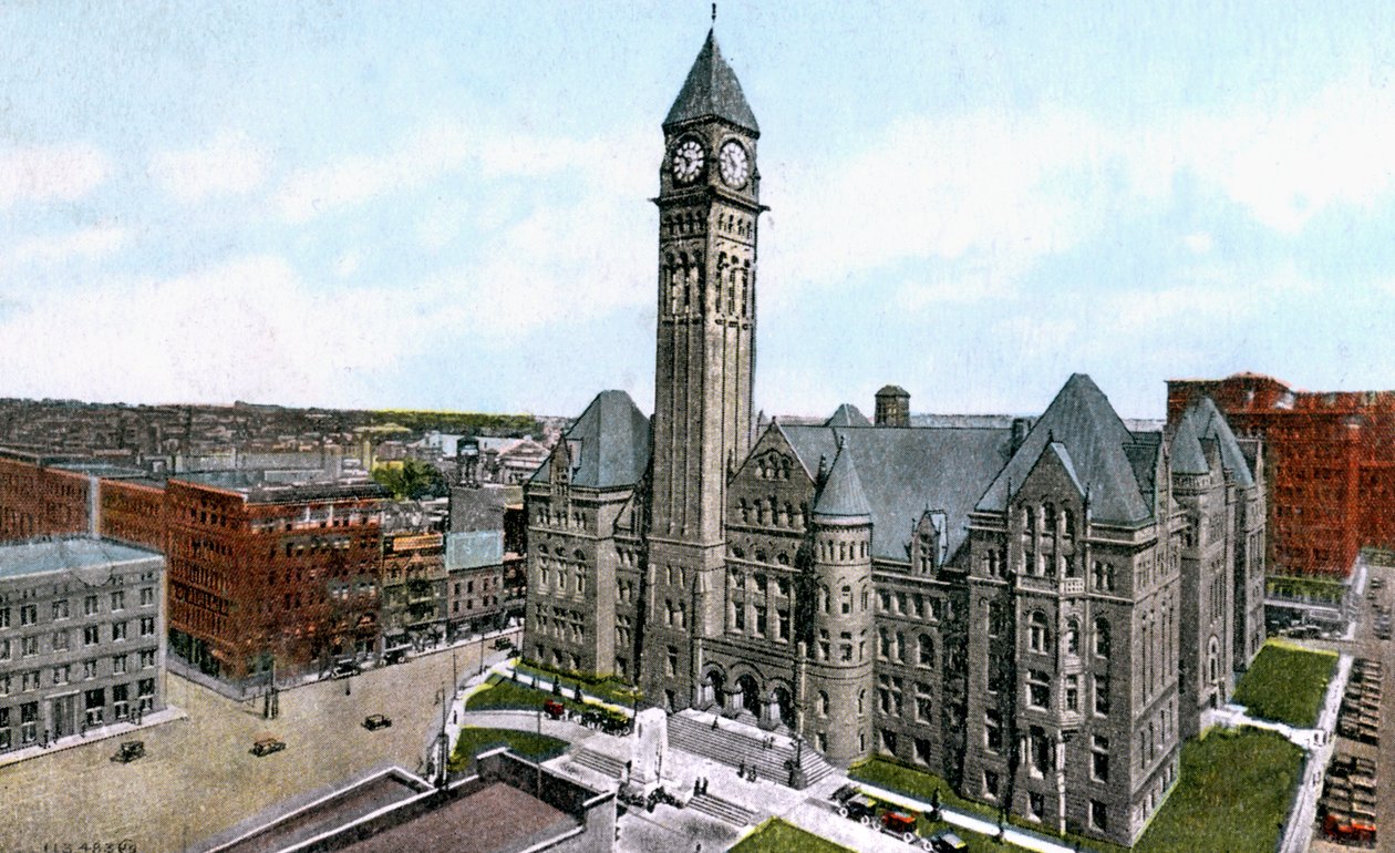 Ratusz, Toronto, Kanada, ok. 1900 autorstwa Unbekannt