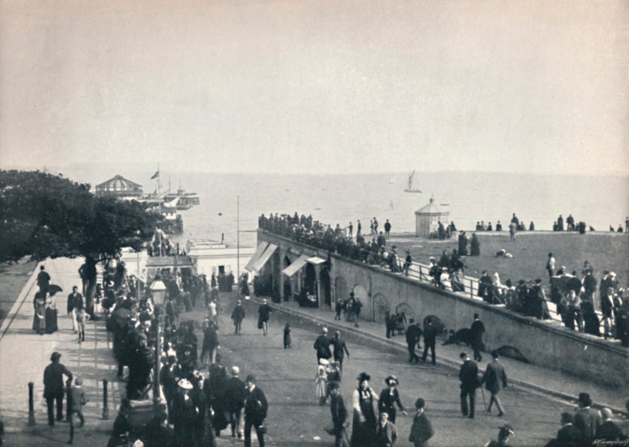 Clacton-On-Sea – Podejście do molo, 1895 autorstwa Unbekannt