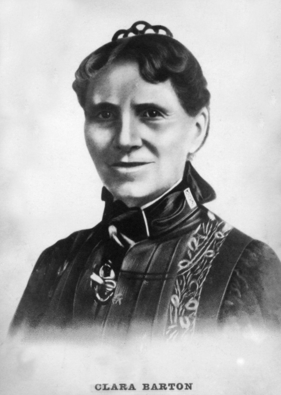 Clara Barton, ur. 1830, 1920 autorstwa Unbekannt