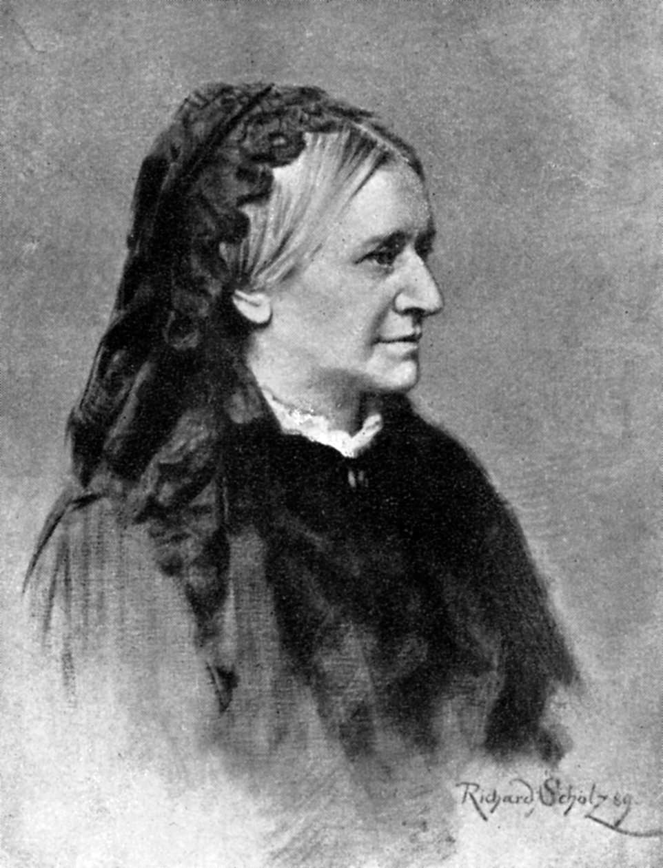 Clara Josephine Wieck Schumann, 1819-1896, czołowi pianiści romantyzmu, 1909 autorstwa Unbekannt