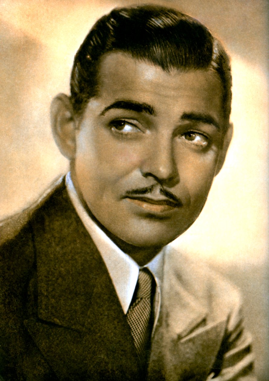 Clark Gable, amerykański aktor, 1934-1935 autorstwa Unbekannt